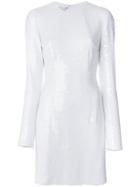 Stella Mccartney Sequin Embellished Dress - White
