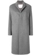 Mackintosh 0001 Single Breasted Coat - Grey