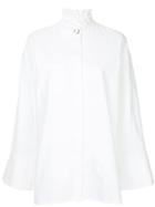 Mother Of Pearl Oversized Embellished Shirt - White