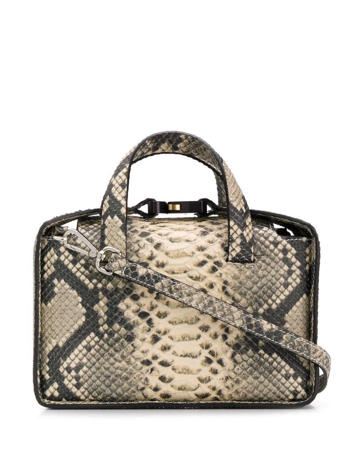 1017 Alyx 9sm Python Print Tote Bag - Black