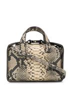 1017 Alyx 9sm Python Print Tote Bag - Black