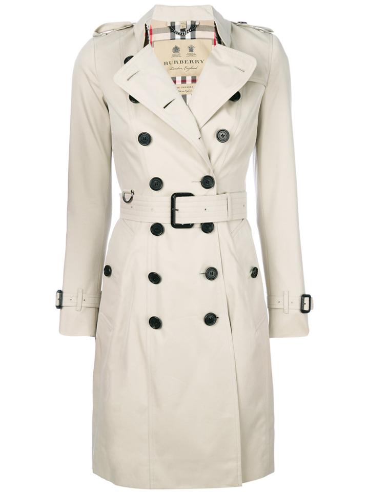 Burberry Classic Double Breasted Trench - Nude & Neutrals