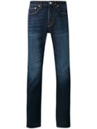 Ps By Paul Smith Mid-rise Straight Jeans - Blue