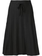 Label Under Construction Pleated Skirt