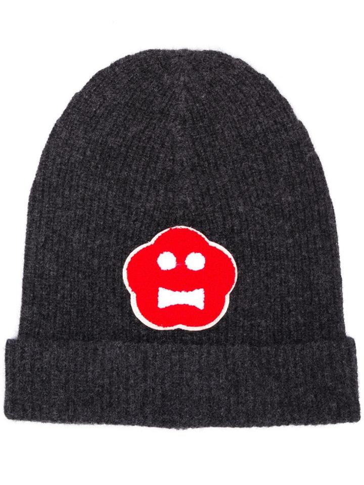 Aspesi Kinki Logo Beanie - Grey