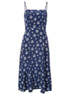 Harley Viera Newton Nora Peace Sign Dress - Blue