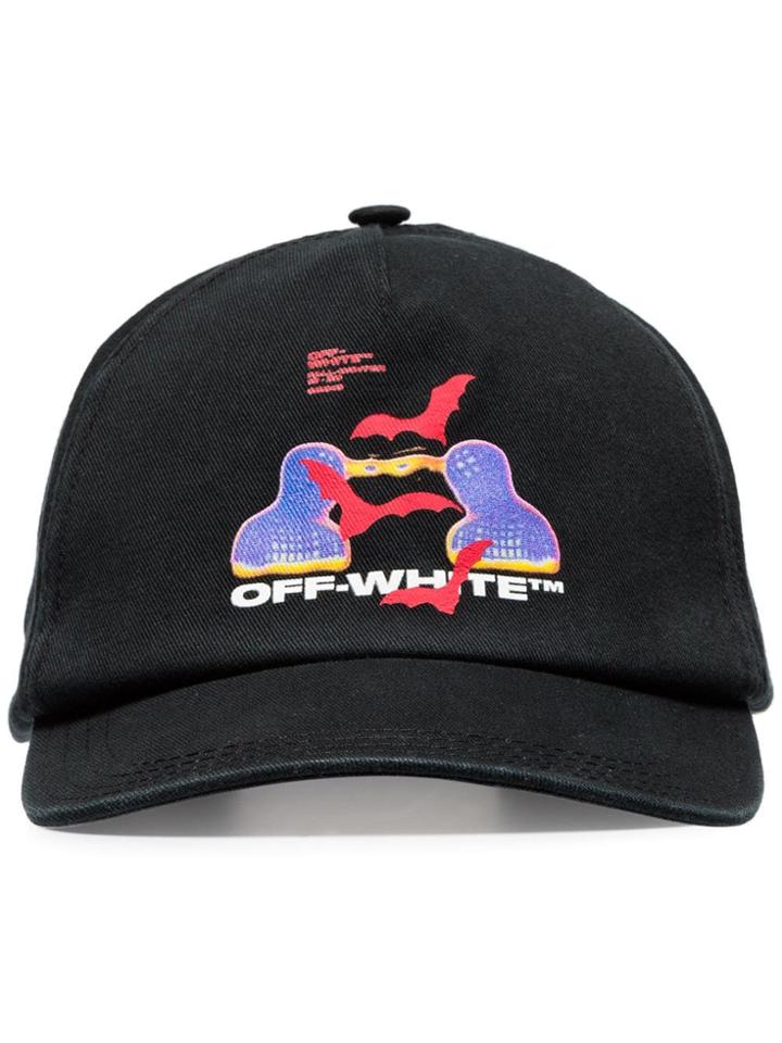 Off-white Thermo Logo Baseball Cap - Black