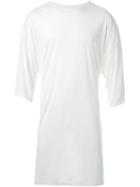 Strateas Carlucci Oversized T-shirt, Men's, Size: L, White, Modal