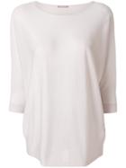 Hemisphere Round Neck Jumper - Nude & Neutrals