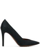 Etro Floral Pattern Pumps - Black