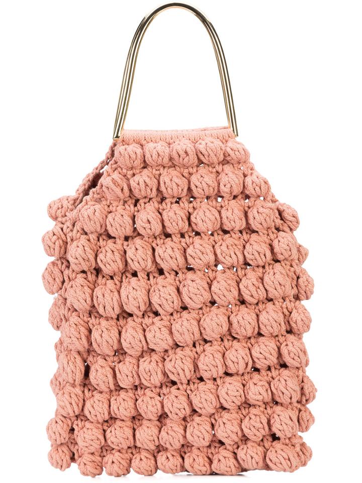 Ulla Johnson Barranco Tote - Pink & Purple