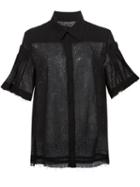 Alexandre Plokhov Pleated Sleeve Shirt