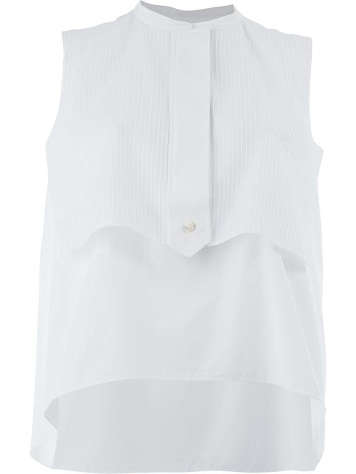 Maison Rabih Kayrouz Sleeveless Layered Blouse - White