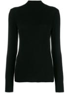 Alberta Ferretti Roll Neck Jumper - Black