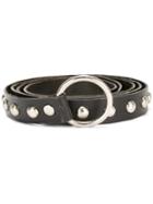 Dolce & Gabbana Vintage Studded Belt, Women's, Size: 80, Black