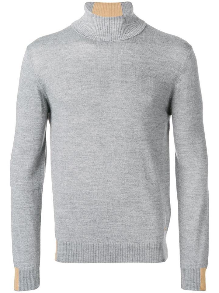 Manuel Ritz Turtleneck Jumper - Grey
