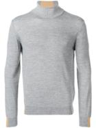 Manuel Ritz Turtleneck Jumper - Grey