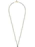 Isabel Marant Long Sphere Pendant Necklace, Women's, Metallic