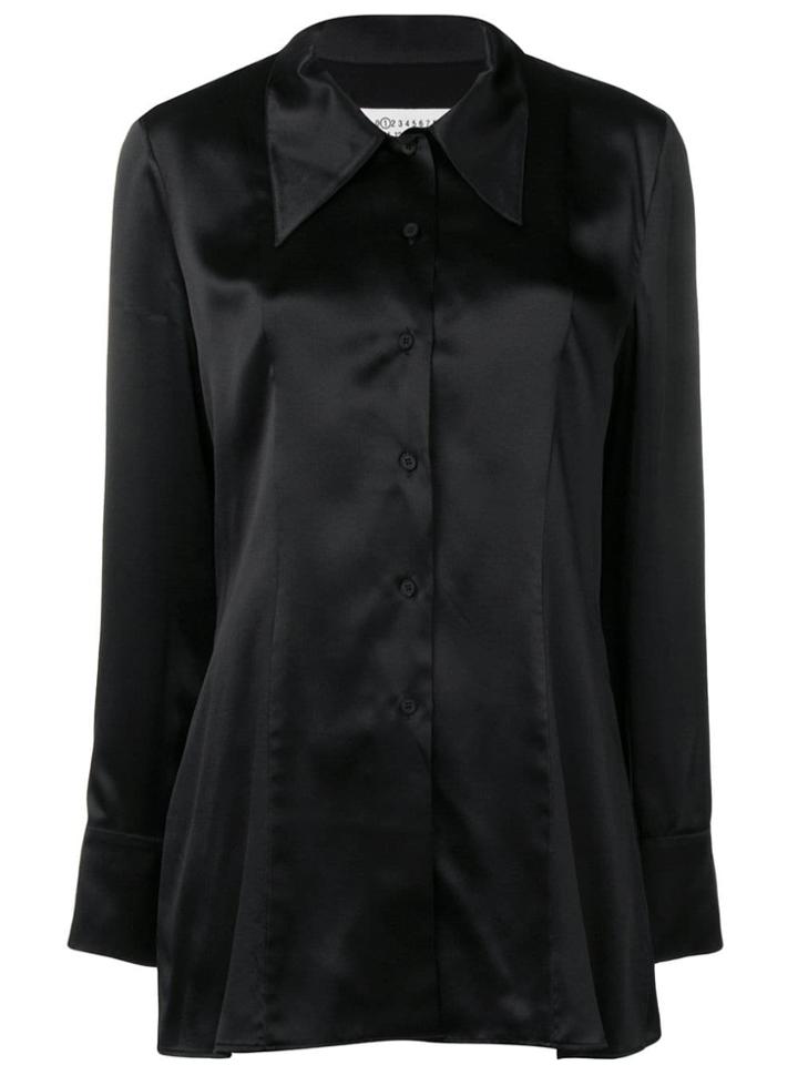 Maison Margiela Lace Detail Shirt - Black