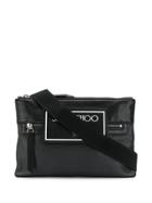 Jimmy Choo Patch Logo Shoulder Bag - Black