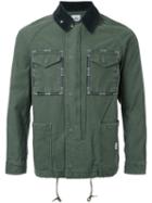 Bedwin & The Heartbreakers Pocketed Military Jacket, Men's, Size: 3, Green, Cotton