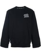 Ktz Chest Patch Sweatshirt, Men's, Size: Large, Black, Cotton