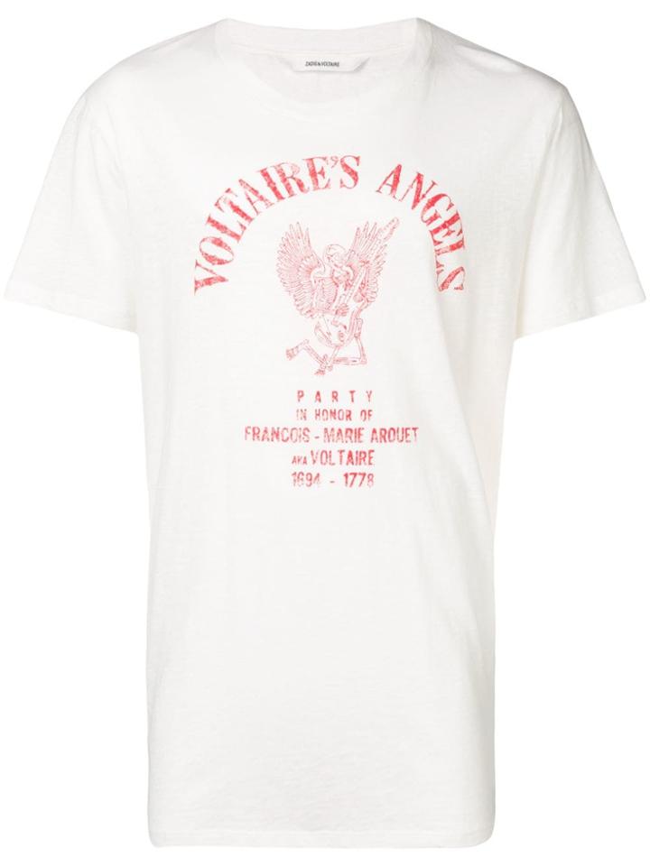 Zadig & Voltaire Voltaire's Angles T-shirt - White
