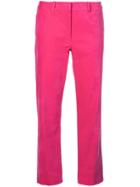 Robert Rodriguez Straight Cropped Trousers - Pink