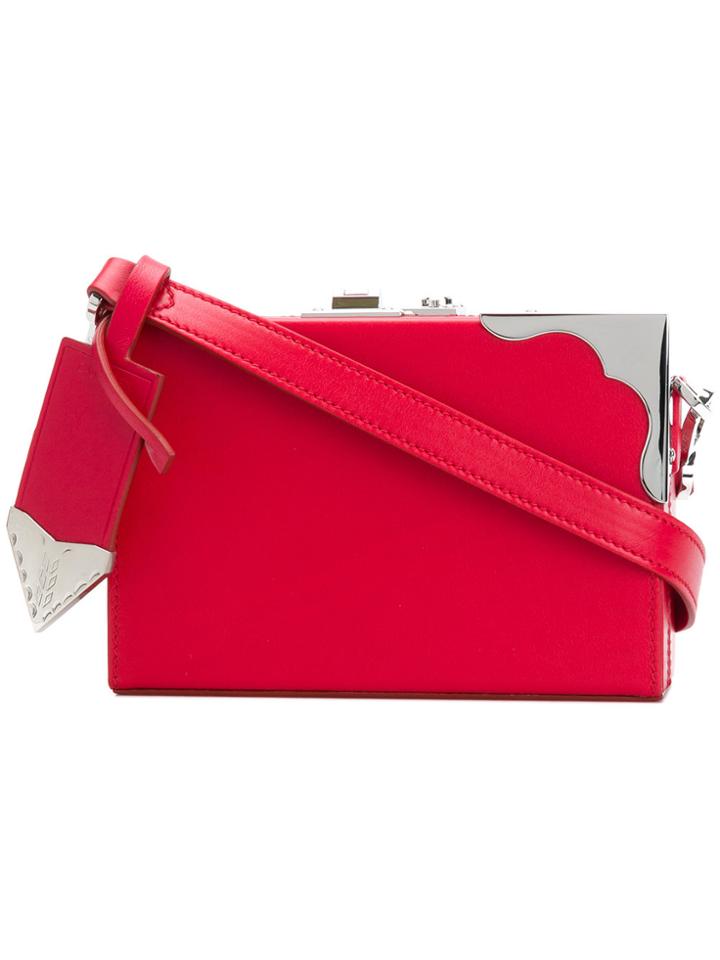 Calvin Klein 205w39nyc Crossbody Box Bag - Red