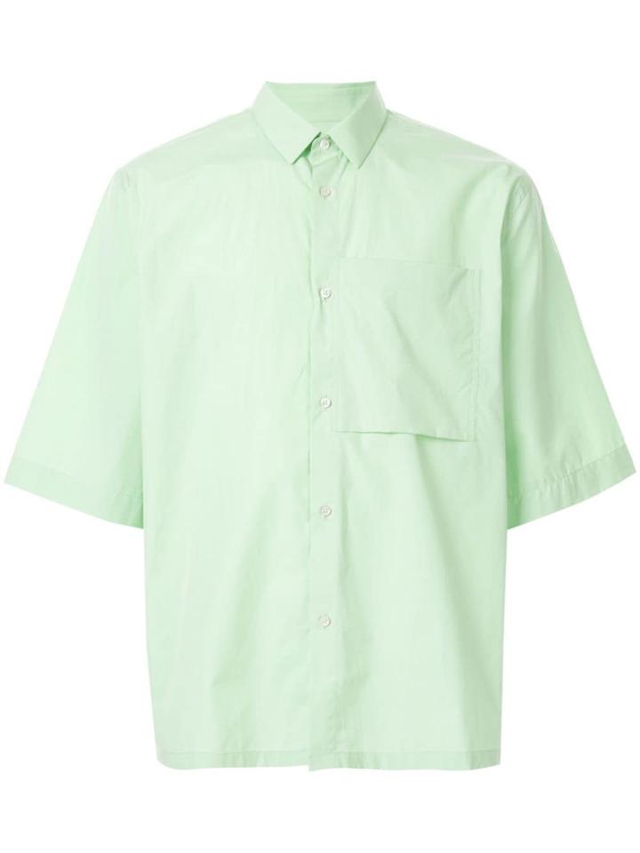 Jil Sander Chest Pocket Shirt - Green