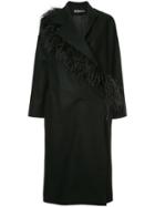 Nino Babukhadia Oversized Coat - Black