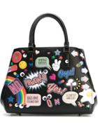 Anya Hindmarch Small 'all-over Stickers Featherweight Ebury' Tote