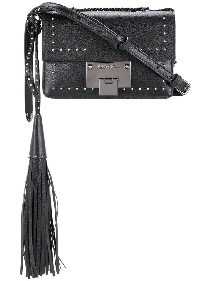Jimmy Choo Mini Rebel Soft Bag - Black