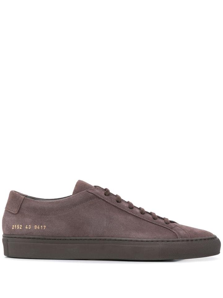 Common Projects Lace Up Sneakers - Brown
