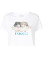 Fiorucci Vintage Angels Crop T-shirt - White