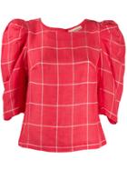 Mara Hoffman Geometric-print Structured Blouse