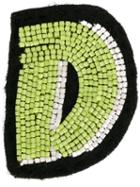Olympia Le-tan - Bag Sticker - Women - Glass - One Size, Green, Glass