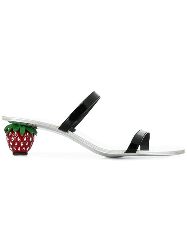 Giuseppe Zanotti Design Strawberry Sandals - Black