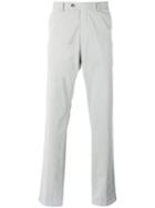 Hackett - Regular Trousers - Men - Cotton/spandex/elastane - 36, Grey, Cotton/spandex/elastane