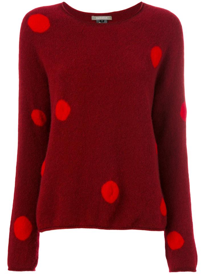 Suzusan Dots Jumper - Red