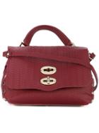 Zanellato Textured Crossbody Bag, Women's, Red