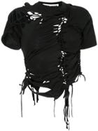 Ottolinger Braided T-shirt - Black
