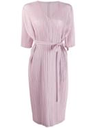 Pleats Please Issey Miyake Pleated Wrap Cardigan - Purple