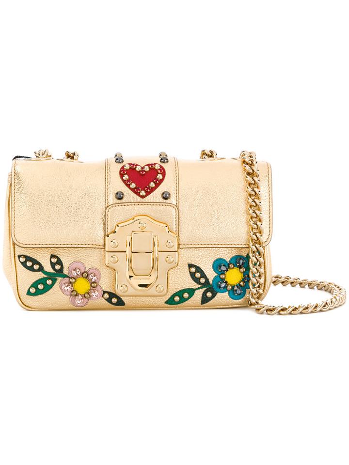 Dolce & Gabbana Lucia Shoulder Bag - Metallic
