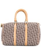 Christian Dior Pre-owned Trotter Pattern Hand Bag - Brown