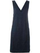 Rosetta Getty Criss-cross Back Strap Dress, Women's, Size: 6, Blue, Cotton