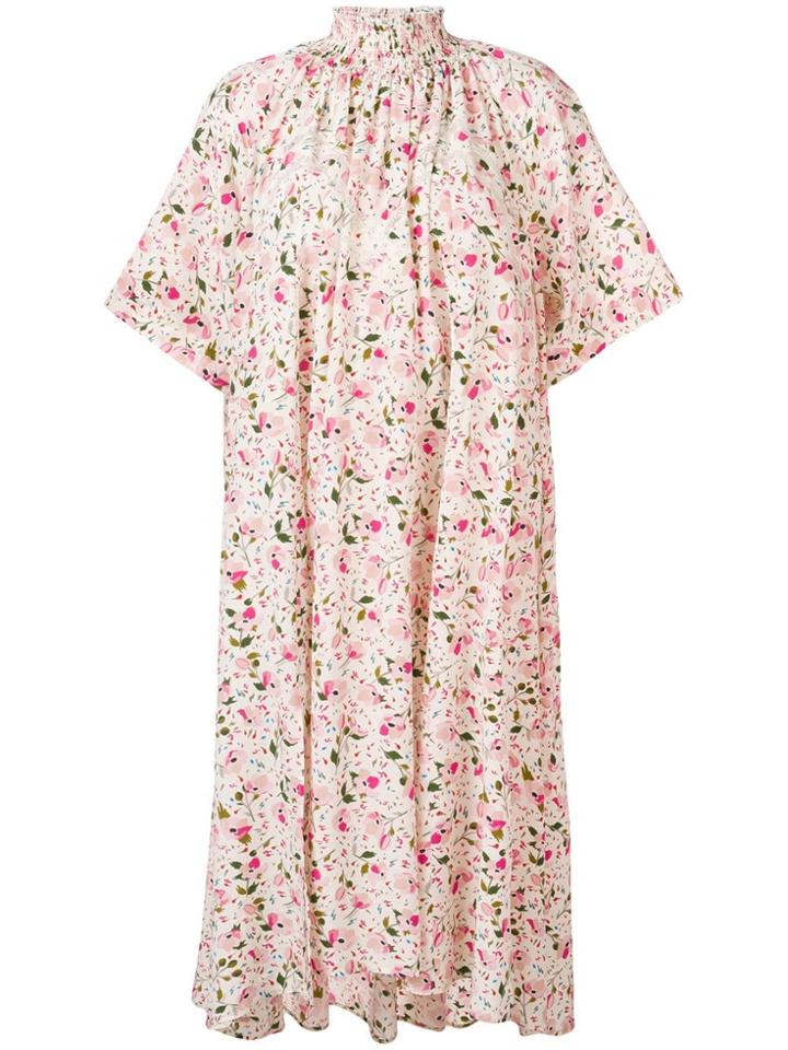 Zadig & Voltaire Oversized Printed Dress - White