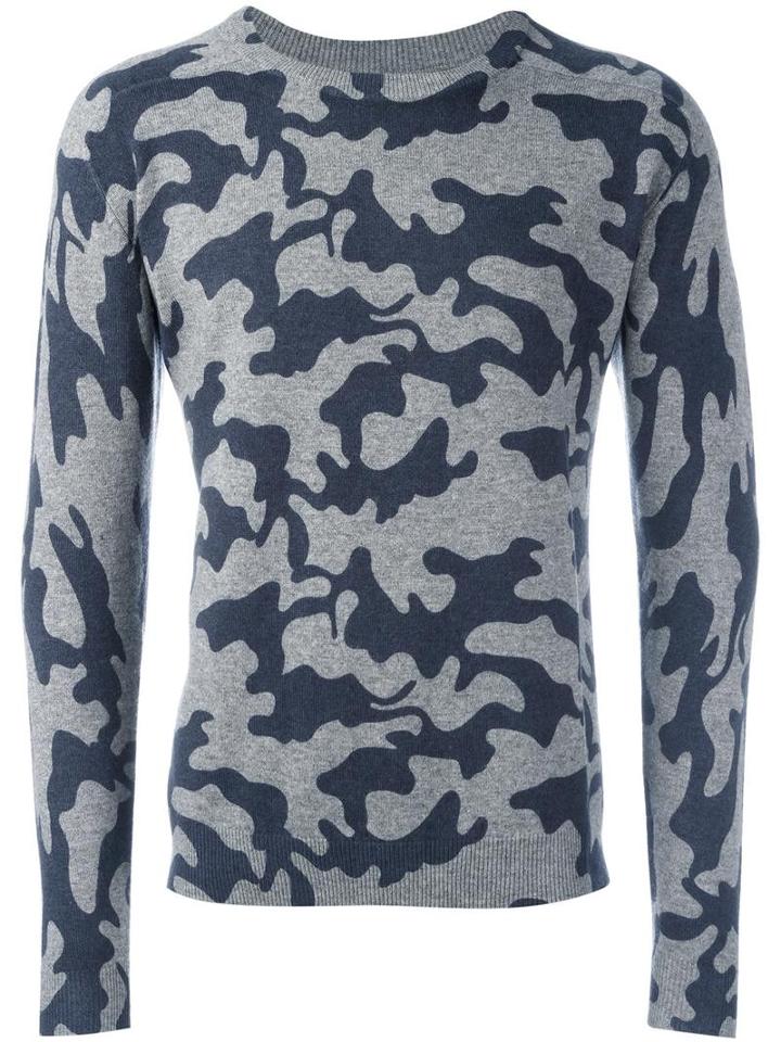 Zoe Jordan Camouflage Jumper, Men's, Size: Medium, Cashmere/wool