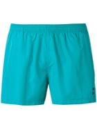 Ron Dorff Eyelet Swim Shorts, Men's, Size: Xl, Green, Polyester