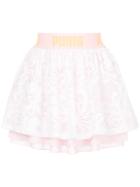 Puma X Sophia Webster Logo Layered Mini Skirt - White